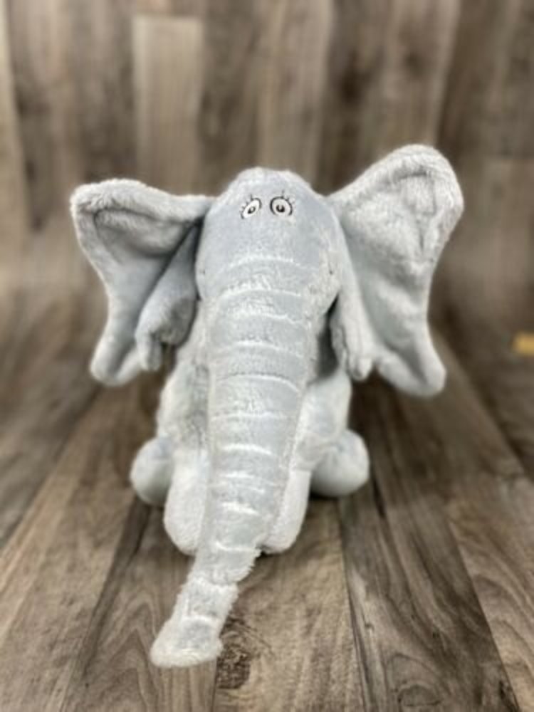 Dr Seuss Horton Hears a Who Elephant Plush Stuffed Animal Kohls Cares 11"